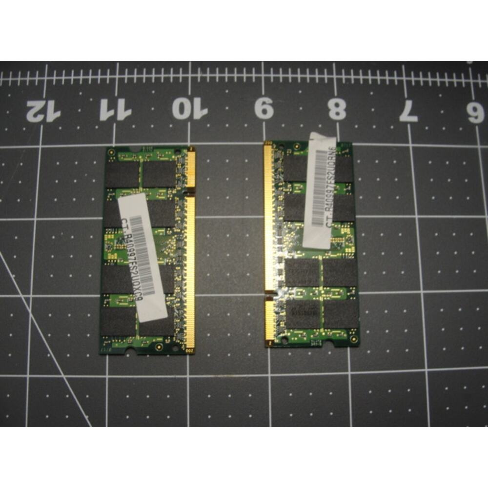 SAMSUNG 1GB 2Rx8 PC2-5300S RAM MEMORY M470T2953EZ3-CE6